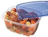GladWare Deep Dish Containers with Lids, 8 Cups (64 oz) 3 containers