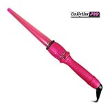 Babyliss Pro Rebel Porcelain Tapering Barrel Conical Wand Pink 32mm