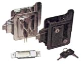 TRAVEL TRAILER LOCK WHITE