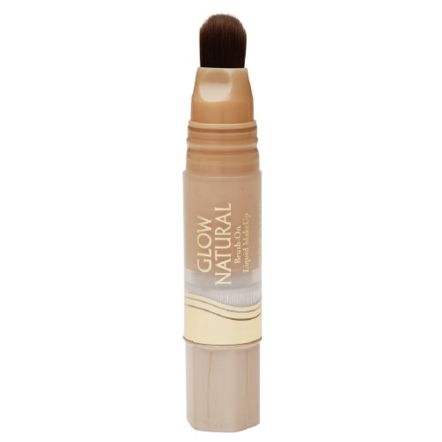 Milani Glow Natural Brush-On Liquid Makeup, Medium to Tan 0.4 fl oz (12 ml) by AB