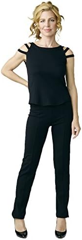 Camilla Olson Women's Soft Ponte Tailored Straight Leg Pant