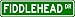 FIDDLEHEAD Street Sign ~ Custom Street Sign - Aluminum