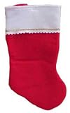 19" RED Stocking/Cuff