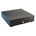 APG Cash Drawer Vasario Series VB-1616 (painted front with dual media slots, 320 MultiPRO interface and 16 inch x 16 inch) - color: black
