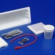 KenGuard Urethral Catheter Trays (Open) - No Catheter - BZK Swab Sticks - Case of 20