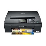 Brother DCPJ125 Color Photo Printer with Scanner and Copier