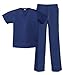Unisex Scrub Set - 1 Pocket Top, 1 Pocket Pants Style# UX01SET (Special Sale)