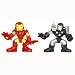 Marvel Super Hero Squad Iron Man (Tony Stark version with removable helmet) vs War Machine
