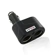 Car Multiple Cigarette Socket Two-outlet 12 volt DC Adapter