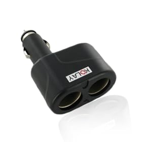 Car Multiple Cigarette Socket Two-outlet 12 volt DC Adapter