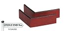 Hornby N8745 N-Gauge Corner Walls x 2 Lyddle End Gas Works