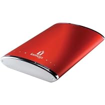 Iomega eGo Rugged Portable Hard Drive, USB 2.0, 160GB, Cherry Red - 33832
