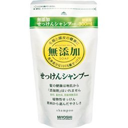 ミヨシ 無添加せっけんシャンプー詰替え 300ml