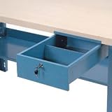Steel Bench Drawer With Lock