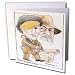 Londons Times Funny Panel Hollywood Cartoons - Sean Connery Colvin - Greeting Cards-12 Greeting Cards with envelopes Image