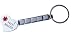 Pacemaker Medical Alert 9mm Italian Charm Stainless Steel Key Chain And Heart Tag