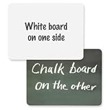 CKC9883 - White Board/Chalkboard Combo, 1/4x9x12, White/Green