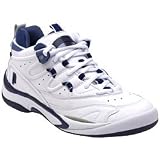 Prince Women's Qt Scream Mid White/Navy (WIDTH: Medium, SHOE SIZE:6)