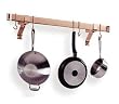 Enclume RB-36 SS Premier 36-Inch Rolled End Bar Wall Rack, Stainless Steel
