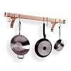 Enclume RB-36-HS Premier 36-Inch Rolled End Bar Wall Rack, Hammered Steel