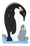 Penguin & Chick Puzzle - Non-toxic, Safe, Sustainable