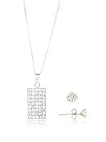 Silver One Juego Square Diamantado