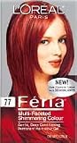 L'oreal Feria Shimmering Haircolor-77 Sunset Blaze- 1ea Sku Hd 1171156