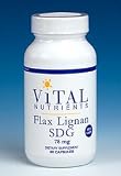 Vital Nutrients Flax Lignan SDG 78mg 60 Capsules