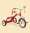 Radio Flyer Classic Red Dual Deck Tricycle