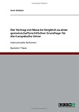 Der Vertrag von Nizza im Vergleich zu einer gemeinschaftsrechtlichen Grundlage f�r die Europ�ische Union: Institutionelle Reformen - Sven Stelzner