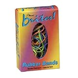 Alliance(R) Brites(R) File Bands, Neon, Pack Of 50