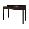 Malia Desk with Hutch Espresso