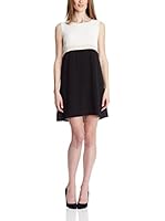 Assuili Vestido Seda Milie (Negro / Blanco / Beige)