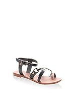 Gio & Mi Sandalias planas (Negro)