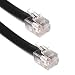 ADSL Cable 10m RJ11 to RJ11 - High Quality Modem Lead for Broadband Connections - 10 Metres Black