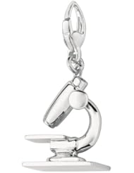 Sterling silver MICROSCOPE (Charm)