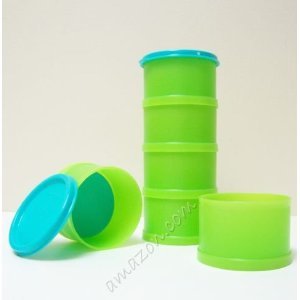 Set of 6 Tupperware Ice Cream Sandwich Maker Containers