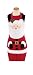 Apparel : Ritz 'North Pole Santa' Childs Apron/ Chef Hat Set Printed Apron