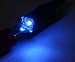 93-94 MAZDA Navajo T11 High Intensity Wide Angle Blue LED Wedge Bulb - 5 Wide Angle LED Dial Wedge Bulbs license plate light upgrade light bulb