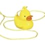 ~ 12 ~ Yellow Ducky Necklaces ~ New ~ Easter Baby Shower