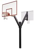 First Team Legend Dynasty Dual In-Ground Basketball Hoop with 72 Inch Fiberglass Backboard