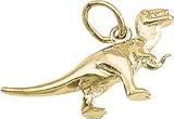 Dinosaur: T-Rex Charm, 10K Yellow Gold