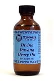 Divine Davana Ovary Oil 2 oz. - Natural Herbal Remedy for Cysts, Ovarian Imbalances & Infertility