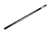 Lux 325948 Fiberglas-Fliegengitter 120x250 cm schwarz Basic