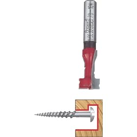 Freud 70-104 25 64-Inch Diameter Key Hole Router Bit with 1 4-Inch Shank by Freud