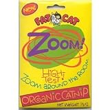 Fat Cat, Inc. Kitty Hoots Zoom Around the Room Organic Catnip (0.5oz pouch)