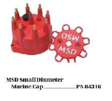 MSD | 84316 | Distributor Cap - Small Diameter - Marine for part # 83506 Distributor