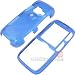 Clear Blue Shield Protector Case w/ Belt Clip for LG Rumor Scoop LX260