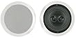 BIC America M-SR6D 150-Watt 2-Way In-Ceiling Speaker with Dual Tweeters, White