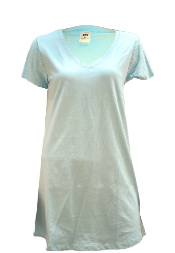 Women's 100% Cotton Sleep Shirt/Pajama Top Slim Fit